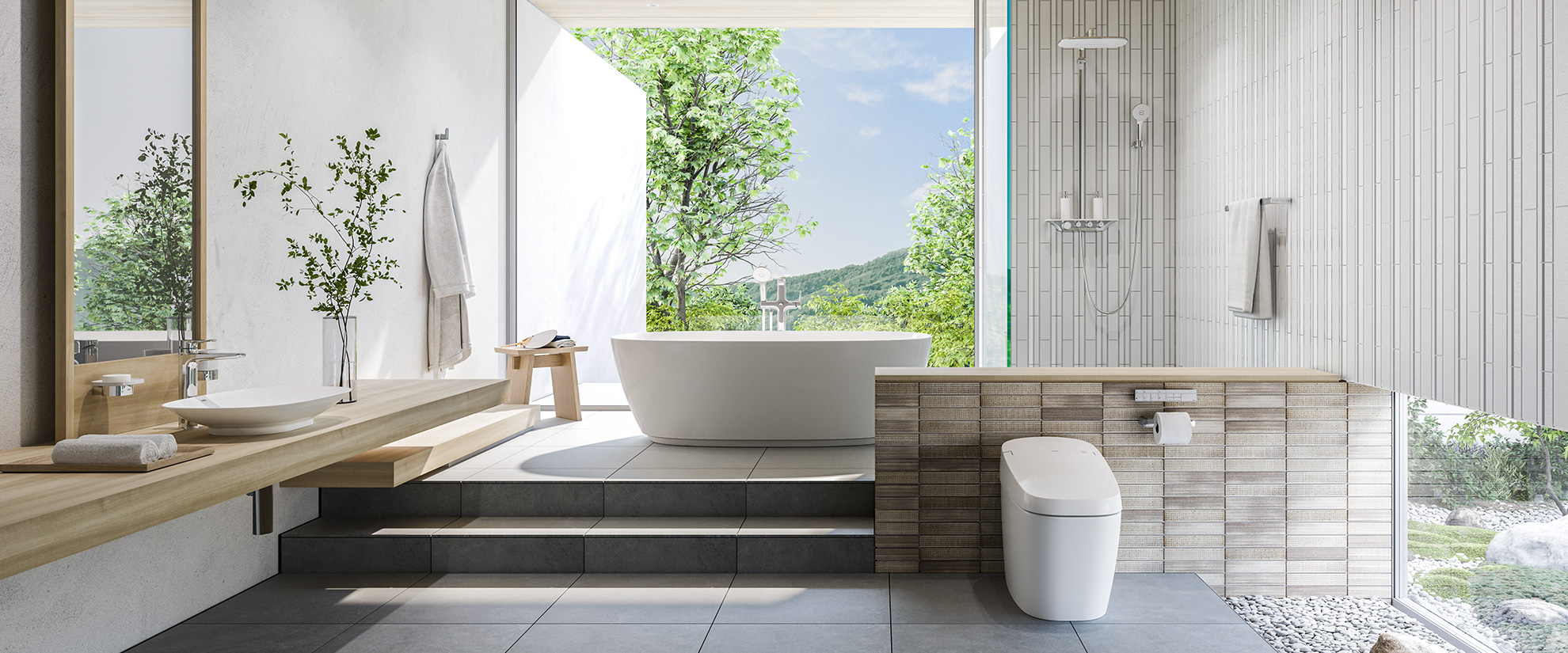 INAX cung cấp các sản phẩm phòng tắm bồn với thiết kế hiện đại và tiện lợi hơn bao giờ hết. Với những bồn tắm cao cấp, phòng tắm của bạn sẽ trở nên đầy đủ các tiện nghi và không gian thư giãn khiến bạn thực sự hài lòng.