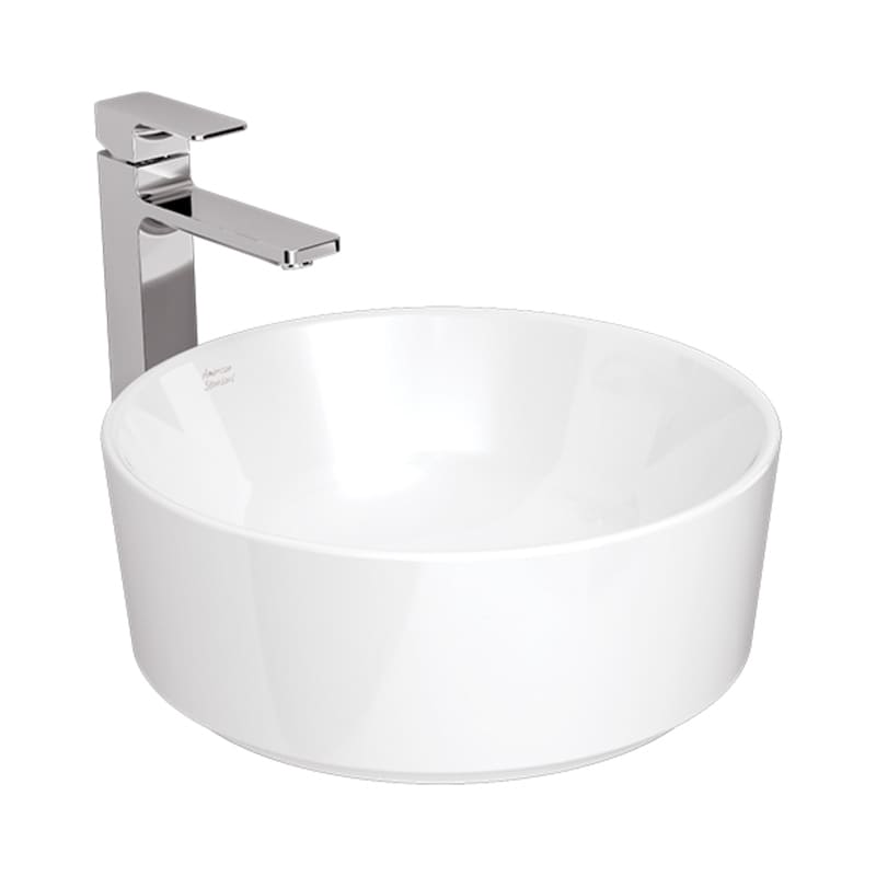 Lavabo tròn thường mang lại sự mềm mại cho không gian