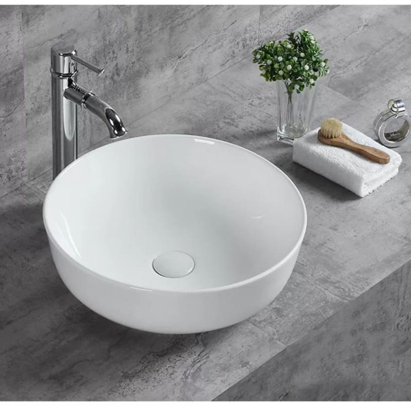 Lavabo tròn mang lại sự hiện đại và sang trọng